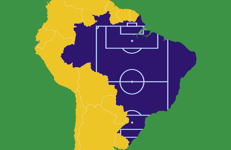 El país donde no caben más futbolistas