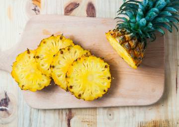 Que los deportistas coman piña no es casualidad