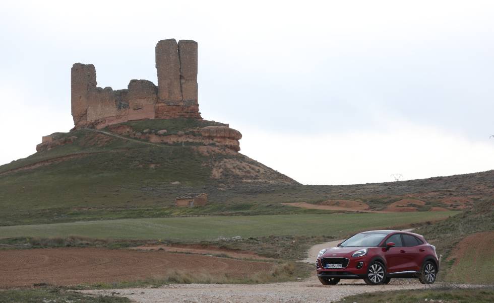 Castillo de Montuenga, en la provincia de Soria.