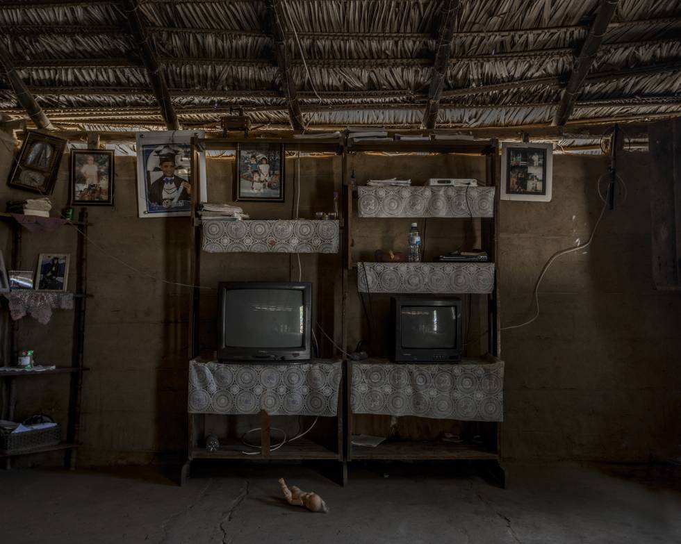 Un detalle de la casa de Tancredo