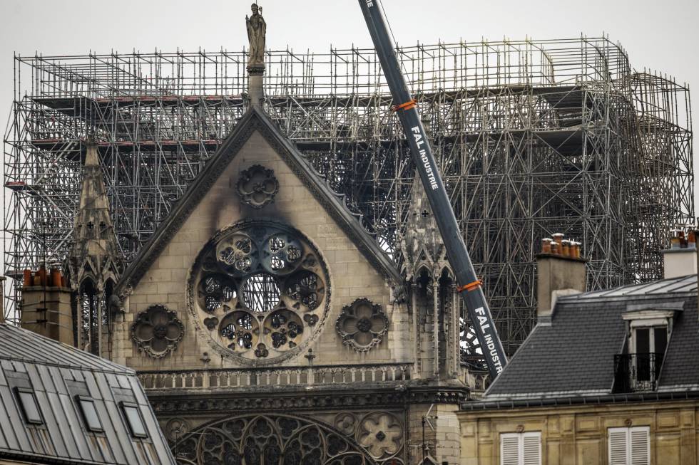 Balance de daños de Notre Dame