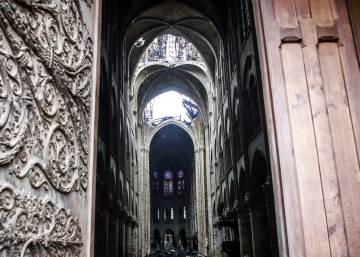 Así ha quedado Notre Dame tras el desastre