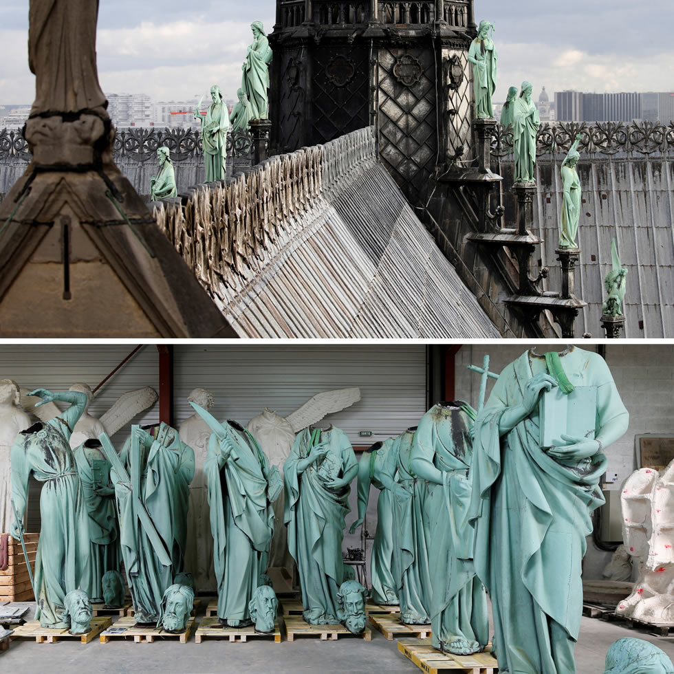 Balance de daños de Notre Dame